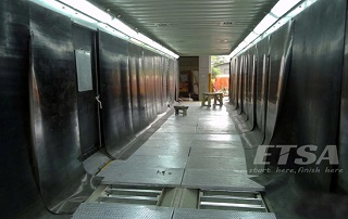 20ft vs 40ft Container Sandblasting Room: Layout, Utilities, and Abrasive Recovery Planning