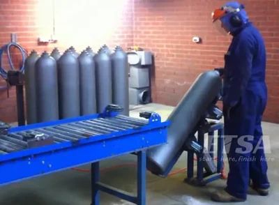 Gas Cylinder Surface Preparation Before Painting: Rust Removal, Surface Profile, and Process Control